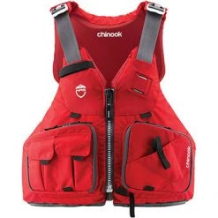 NRS Chinook Fishing Life Jacket PFD Kayak Equipment & Gear