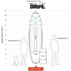 Paddle Boards DRIFT Inflatable 10'8