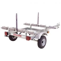 Malone EcoLight 4 Boat Stacker Kayak Trailer Package