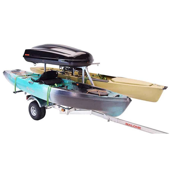 Kayak Equipment & Gear Malone LowMax 2 Kayak W/ Cargo Box Trailer Package 16 Kayak Equipment & Gear Malone LowMax 2 Kayak W/ Cargo Box Trailer Package