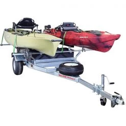 Malone MegaSport 2 Boat W/ Storage Trailer Package Kayak Equipment & Gear