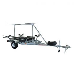 Malone MegaSport 2 Boat W/ Storage Trailer Package Kayak Equipment & Gear