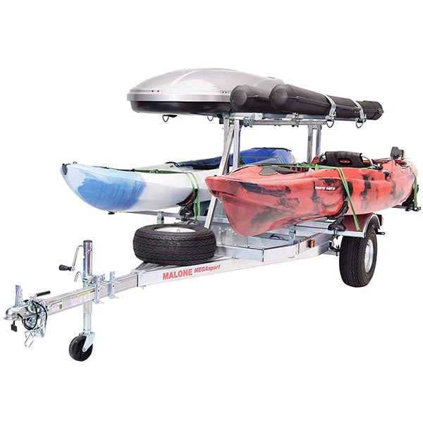 Malone MegaSport LowBed W/ Tier Kayak Trailer Package 14 Malone MegaSport LowBed W/ Tier Kayak Trailer Package