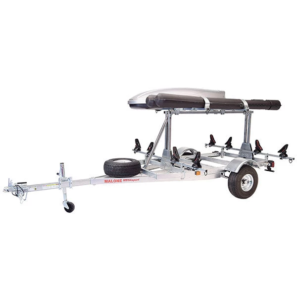 Malone MegaSport LowBed W/ Tier Kayak Trailer Package 12 Malone MegaSport LowBed W/ Tier Kayak Trailer Package