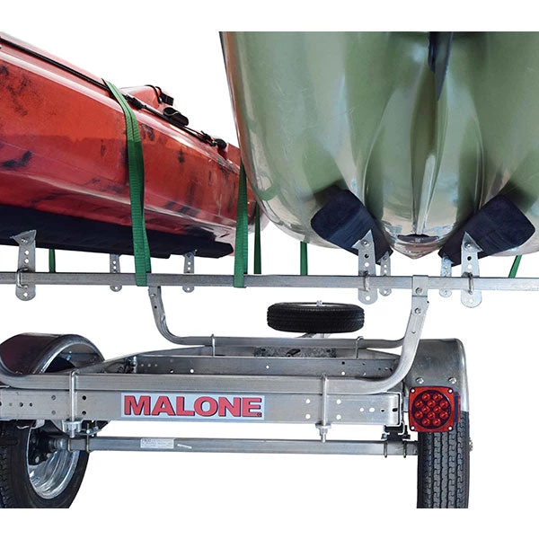 Malone MicroSport 2 Kayak Spare Tire Trailer Package 10 Malone MicroSport 2 Kayak Spare Tire Trailer Package