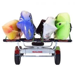 Kayak Equipment & Gear Malone MicroSport 4 Kayak Spare Tire Trailer Package