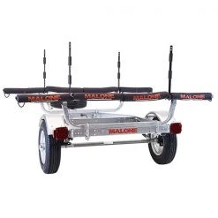 Kayak Equipment & Gear Malone MicroSport 4 Kayak Spare Tire Trailer Package