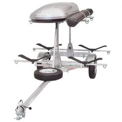 Malone MicroSport LowBed 2 Kayak W/ 2nd Tier Trailer Package