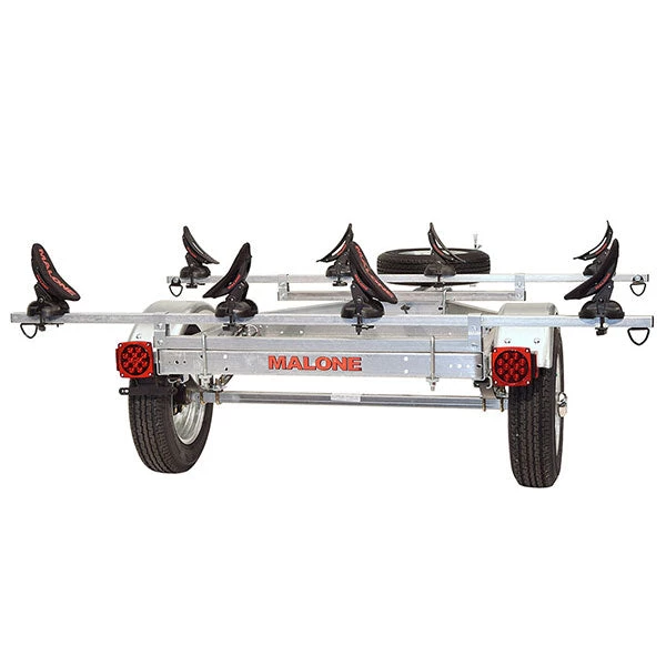 Malone MicroSport LowBed 2 Kayak Spare Tire Trailer Package 12 Malone MicroSport LowBed 2 Kayak Spare Tire Trailer Package