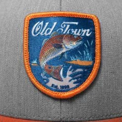 Old Town Fish Emblem Hats Apparel