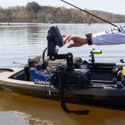YakAttack Rectangular Fish Finder Mount W/ Mounting System Kayak Equipment & Gear