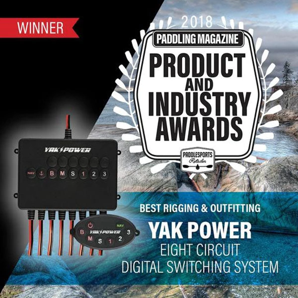 Kayak Equipment & Gear Yak Power 8 Circuit Bluetooth Enabled Switching System 6 Kayak Equipment & Gear Yak Power 8 Circuit Bluetooth Enabled Switching System