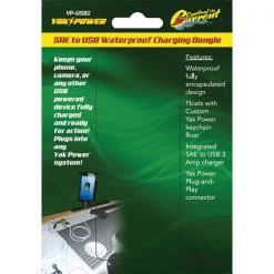 Yak Power SAE To USB 3amp Charging Dongle Kayak Equipment & Gear