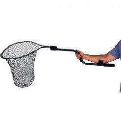 Fishing Equipment & Gear YakAttack Leverage Landing Net® 20'' X 21'' Hoop W/ Foam Extension