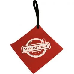 YakAttack Get Hooked Logo Tow Flag Kayak Equipment & Gear